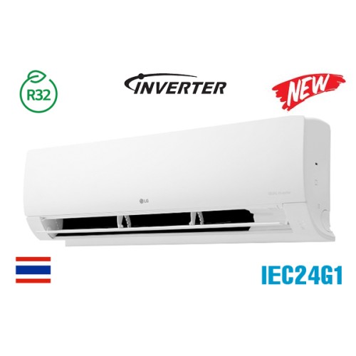 Điều hòa LG Inverter 24.000BTU 1 chiều IEC24G1 Điều hòa LG Inverter 24.000BTU 1 chiều IEC24G1